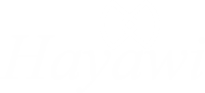 Hayawi white logo